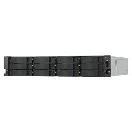 QNAP TS-h1277AXU-RP-R5-16G NAS 2U 12-bay AMD Ryzen 5 Pro 7645 6C/12T hasta 5.1GHz 16GB DDR5 RAM