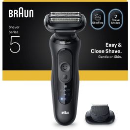 Braun Afeitadora Eléctrica Serie 5 BRA8700216645522 Negra - 50 min Autonomía - Carga Rápida 5 min Precio: 129.49999953. SKU: B14HS6ME6J