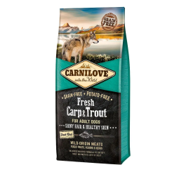 Carnilove Pienso para Perros Adultos con Carpa y Trucha para Piel y Pelo 12 kg Precio: 77.5900004. SKU: B1CKB4C5VX