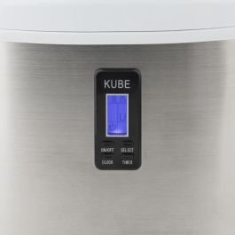 Máquina de hielo H.KoeNIG Kube - KB15 - 3.3 L - 3 tamaños de cubitos de hielo - Gris