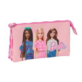 Bolso Escolar Portatodo Safta Triple Barbie Love 30x220x120 mm Precio: 9.89000034. SKU: B1FN4PS5HD