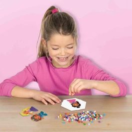 Ses Creative SES8710341062057 Set de Perlas para Planchar, Tema Princesas y Animales - Crea Figuras de Princesas y sus Mascotas