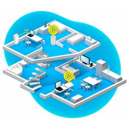 AVM FRITZ! Powerline 1240 AX Set Adaptador de Red Powerline 1200 Mbit/s Wi-Fi 6 (802.11ax) Blanco