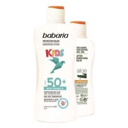Babaria Lote Solar Infantil SPF 50+ Leche Protectora 200ml + After Sun 100ml Piel Sensible Waterproof - Set 2 pz Precio: 10.50000006. SKU: B16VPBYPSR