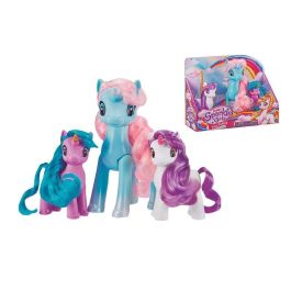 Set 3 unicornios sparkle girlz, 18cm (grande) y 11 cm (pequeños) Precio: 11.96448. SKU: B1J4NPWFFC