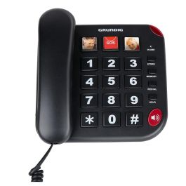 Grundig Teléfono Fijo Senior con Manos Libres y Registro de Contactos de Emergencia, 19x17.5x8 cm Precio: 38.50000022. SKU: B1G8HHGHZB