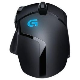 Logitech G402 Hyperion Fury Ratón Gaming FPS, el más rápido del mundo, USB-A, Sensor Fusion Engine 400 IPS, 8 botones.