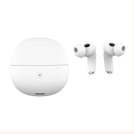 muvit for change auriculares estéreo true wireless ANC+ENC blancos