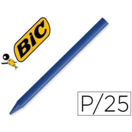 Plastidecor Lápices de Cera Unicolor Azul - Estuche de 25 Lápices - Ideal para Uso Escolar - Referencia 06 Precio: 4.94999989. SKU: B1BB9MRXV2