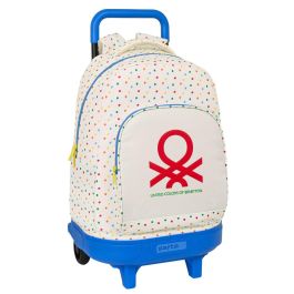 Mochila Escolar con Ruedas Benetton Topitos (33 x 45 x 22 cm) Precio: 39.49999988. SKU: S4308033