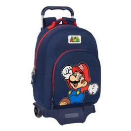 Mochila Escolar con Ruedas Super Mario World Azul marino 32 x 42 x 15 cm Precio: 36.49999969. SKU: B1JR5M6F3Z