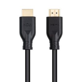 Nanocable Cable HDMI V2.0 4K@60Hz 18Gbps 3 m, Negro, Conectores HDMI Tipo A Macho, CCS, Compatible con 3D y HDR