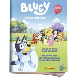 Panini Álbum de Pegatinas Bluey 2 - Libro Coleccionable con 40 Páginas, Capacidad para 192 Pegatinas (36 Especiales), Minijuegos y Actividades