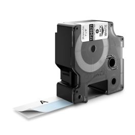 Dymo Rhino Cinta De Etiquetas Industrial Adhesiva Id1-24, Negro Sobre Blanco, De 24 mmx5´5M, Laminado Precio: 25.4999998. SKU: B1542YSJ2E