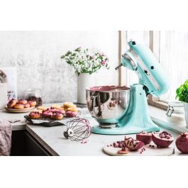 KitchenAid 5KSM175PSEIC Artisan - Robot de cocina, color azul hielo