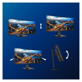 Philips Monitor 346B1C/00 34" (86,4cm) 3440x1440 UWQHD Curvo 100Hz USB-C Altavoces Negro