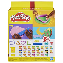 Play-Doh Set de Regalo Clásico, Plastilina, 23 Botes y 8 Accesorios para Actividades Creativas, +3 años