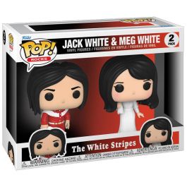 Funko Pop Estrellas Del Rock The White Stripes - Figura de Vinilo de 9cm