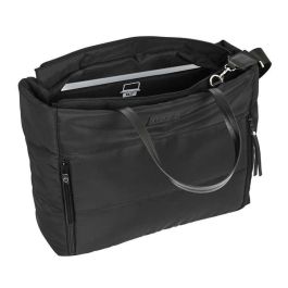Bolso Moos Negro Acolchado Negro (54 x 31 x 17 cm)