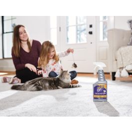 Urine Off Espray Eliminador de Manchas y Olores de Orina para Gatos y Gatitos - Ecológico, Inodoro, Previene Marcaje 500 ml