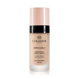 Collistar #2N IMPECCABILE Base Maquillaje Larga Duración No Transfer SPF 15. Hidratante, Matificante, Pieles Sensibles 30 ml