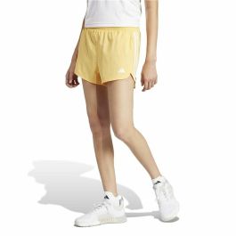 Pantalón Corto Deportivo Adidas Essentials Pacer Wvn High Amarillo