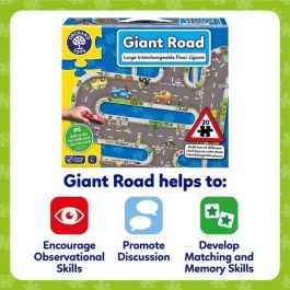 Giant Road Road - Puzzle - HUERTO - 20 piezas grandes intercambiables Giant Road Road - Puzzle - HUERTO - 20 piezas grandes intercambiables