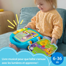 Fisher-Price Canciones Infantiles Juguete Musical Favoritas de los Más Pequeños - JMC51