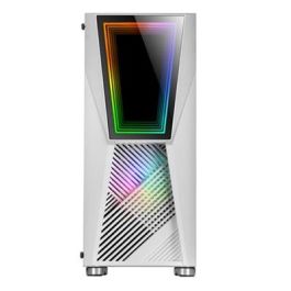 Mars Gaming Caja Ordenador MC777W Blanco Semitorre ATX Cristal Templado RGB Precio: 57.69000006. SKU: B1KH9C6G4K