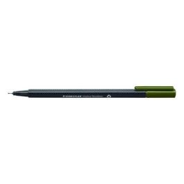 Rotulador Fibra Staedtler 334 Triplus Fineliner Verde Oliva (Set de 10) Precio: 9.78999989. SKU: B17C58BPC4