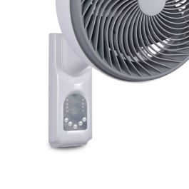 Daewoo Ventilador de Pared 10 Pulgadas 25 cm, 80W Alta Velocidad con Mando a Distancia