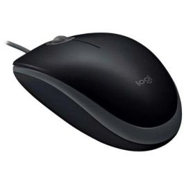 Logitech B110 Silent Ratón USB Type-A Negro