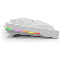 SHARKOON Skiller SGK25 Teclado Gaming Blanco DE