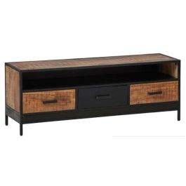 Mueble Tv Loft DKD Home Decor Negro Marron 40 x 55 x 125 cm Precio: 423.5. SKU: B1KDHBL88V