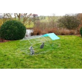 Kerbl KER4018653943786 Recinto exterior para roedores Antiescape 180 x 90 x 75 cm