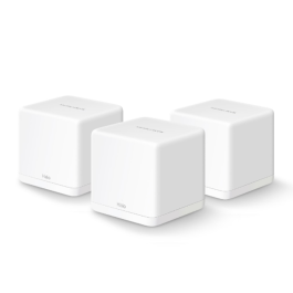 Mercusys Halo H30G Pack de 3 Sistema Wi-Fi Mesh Doble Banda (2.4 GHz/5 GHz) Wi-Fi 5 (802.11ac) Blanco Precio: 88.78999965. SKU: S7811428