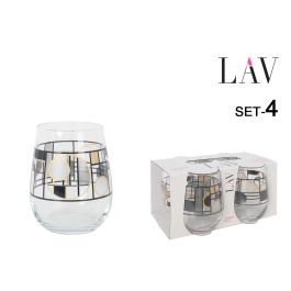 Set de 4 Vasos Gaia Abstract 360 cc - LAV (6 Cajas) Precio: 26.79000016. SKU: B1KEP62P36