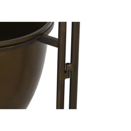 Macetero Vintage DKD Home Decor Cobrizo Negro 26.5 x 105 x 35 cm Macetero Vintage DKD Home Decor Cobrizo Negro 26.5 x 105 x 35 cm