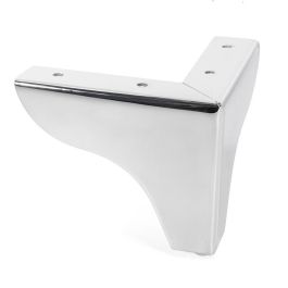 Q&Q Pata de Mueble Aspen H100 (100mm) 120x120mm de Metal Resistente, Acabado Cromo y Negro para Sofás y Otros Muebles Precio: 2.50000036. SKU: B1F2W48Z4M