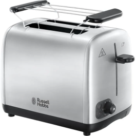 Russell Hobbs 24080-56 Tostador Adventure con Ranuras Anchas, Regulador de Tueste y Bandeja Recogemigas