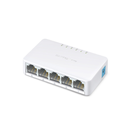 Mercusys MS105 Switch de Red no administrado 5 Puertos RJ-45 Fast Ethernet (10/100 Mbps) Bidireccional Completo Blanco Precio: 9.5000004. SKU: S5603577
