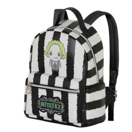 Karactermania Mochila Heady Bitelchús / Beetlejuice Stripes Urbana PVC Poliéster con Cremallera y Bolsillos 16 x 25 x 29 cm Precio: 31.20832. SKU: B1B44AJGKG