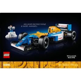 Lego FW14B Icons Set de Construcción Williams Racing Coche de Carreras Nigel Mansell para Adultos 18+