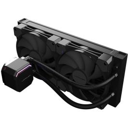 LC-Power LC-CC-280-B Refrigeración Líquida All-in-One para Procesador, 2 Ventiladores 14 cm, 280W TDP, Negro
