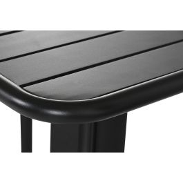 Mesa Bar Terraza Y Jardin DKD Home Decor Negro 60 x 102 x 60 cm Set de 3 Mesa Bar Terraza Y Jardin DKD Home Decor Negro 60 x 102 x 60 cm Set de 3
