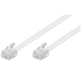 MicroConnect ModularCable RJ11, 6P/4C, 15 m, White Precio: 6.50000021. SKU: B1BHHBBNN3