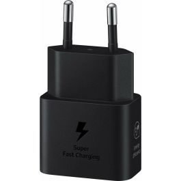 Samsung EP-2510XBEGEU Adaptador de Corriente 25W Super Fast Charging USB Tipo C 1 Puerto para Smartphone Negro