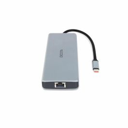 Dicota D32065 Docking Station USB-C 13-en-1, 4K HDMI/DisplayPort, Power Delivery 100W, Lector de Tarjetas SD