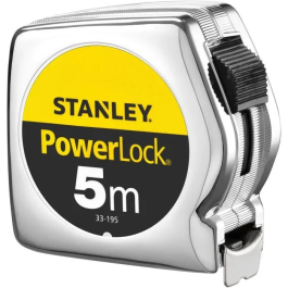 Stanley Cinta Métrica Powerlock Classic ABS 1-33-195 5m x 25mm