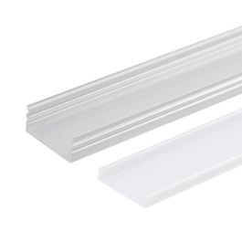 Perfíl Aluminio para Tira LED Doble - Difusor Opal x 2M Precio: 8.68999978. SKU: B13EYS3S77